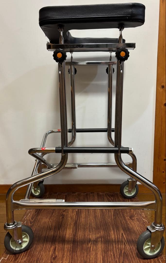 介護 屋内リハビリ用 高さ調節 サークル型 折りたたみ 歩行器