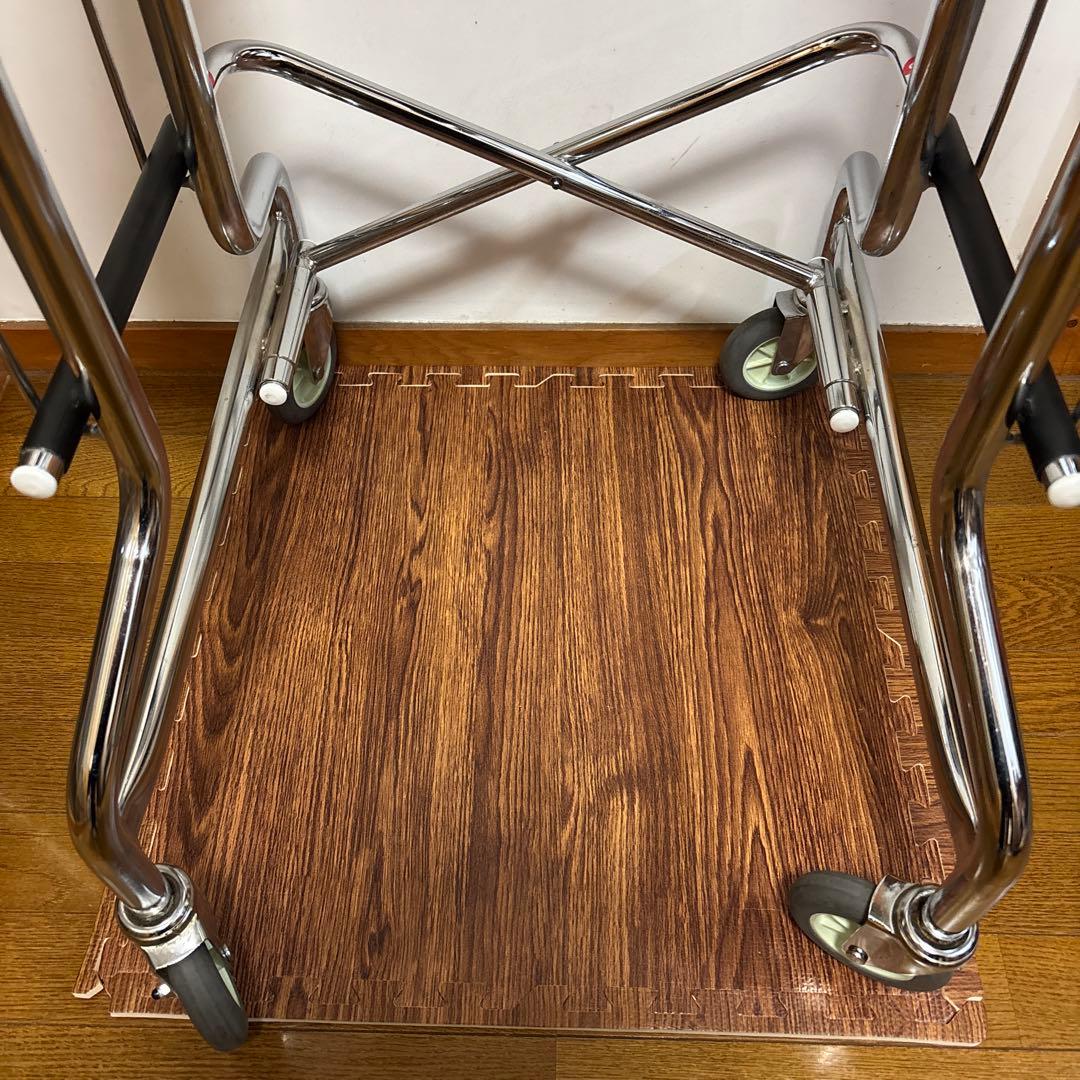 介護 屋内リハビリ用 高さ調節 サークル型 折りたたみ 歩行器