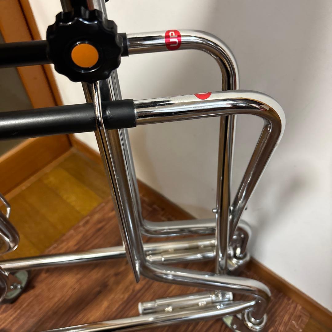 介護 屋内リハビリ用 高さ調節 サークル型 折りたたみ 歩行器