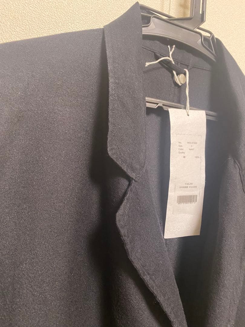 comoli　シルクネルジャケット　サイズ2