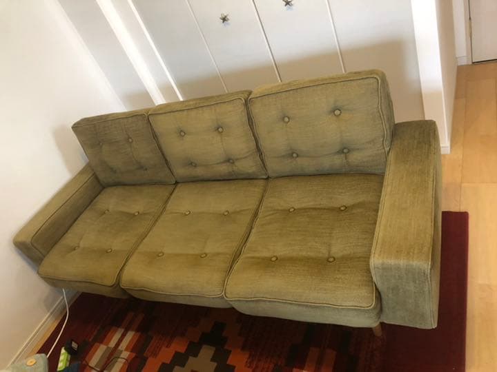 MOMO natural モモナチュラル　スリーシーター　3Pソファ