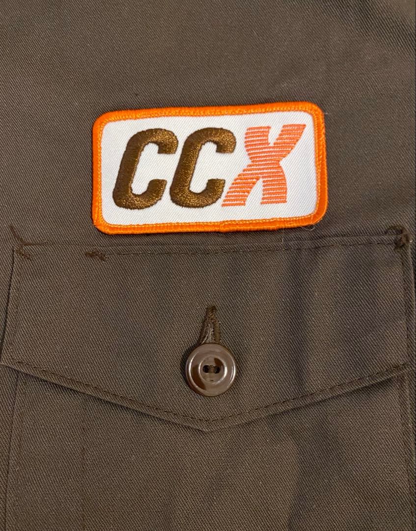 70-80s REDKAP ワークジャケットUSA 背中に刺繍有り