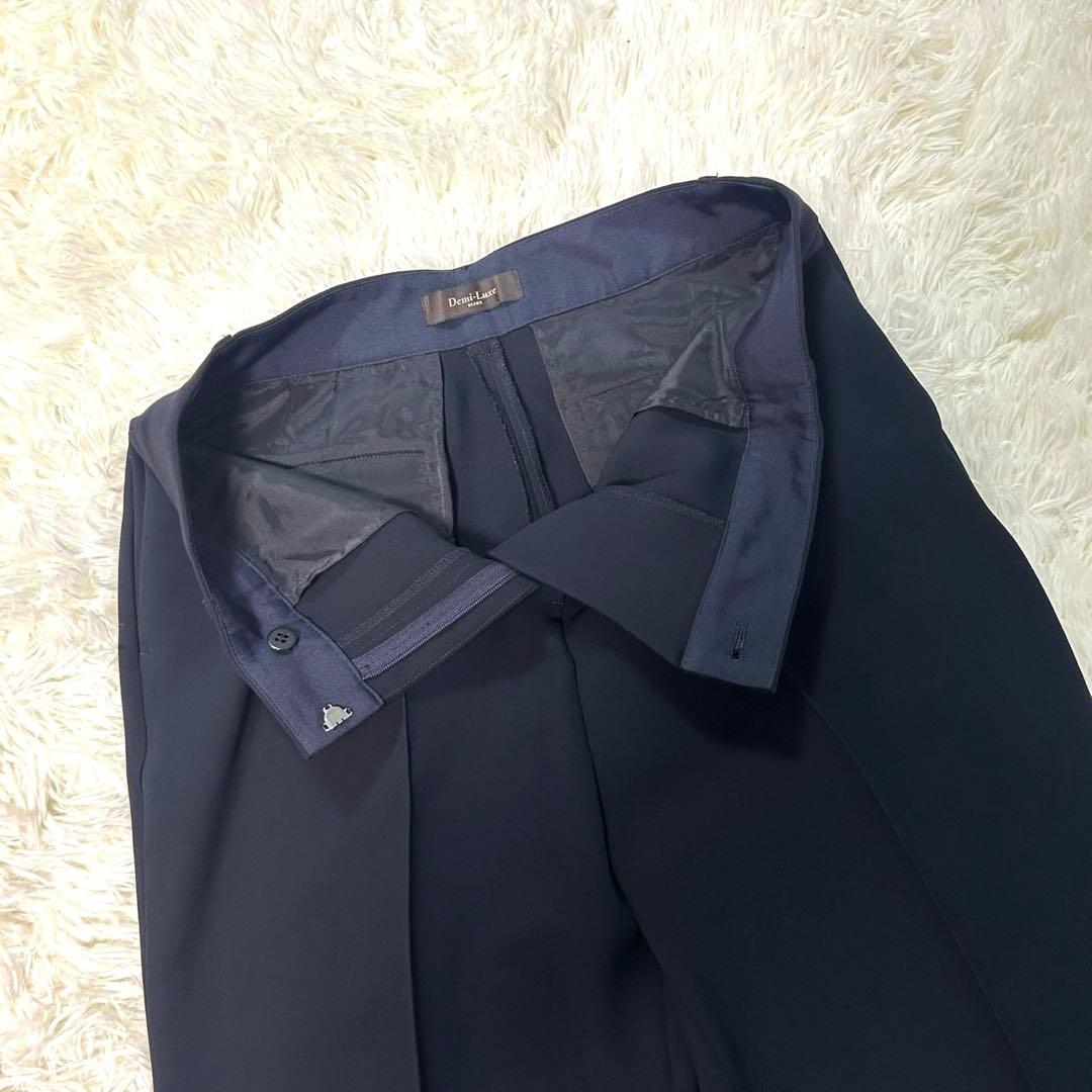 【美品】 Demi-Luxe BEAMS スーツ ノーカラージャケット パンツL
