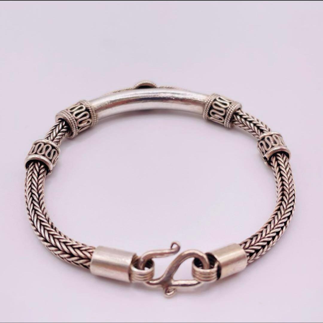 アメリカ　トライバル ビザンチン ブレスレット　ヴィンテージ sv925