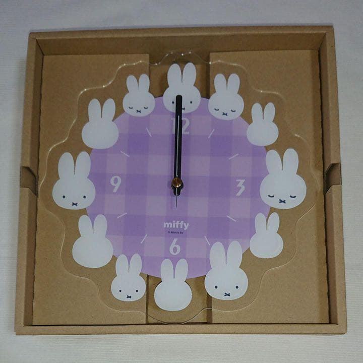 ミッフィー アクリル時計 zakkaフェスタ 雑貨 限定品