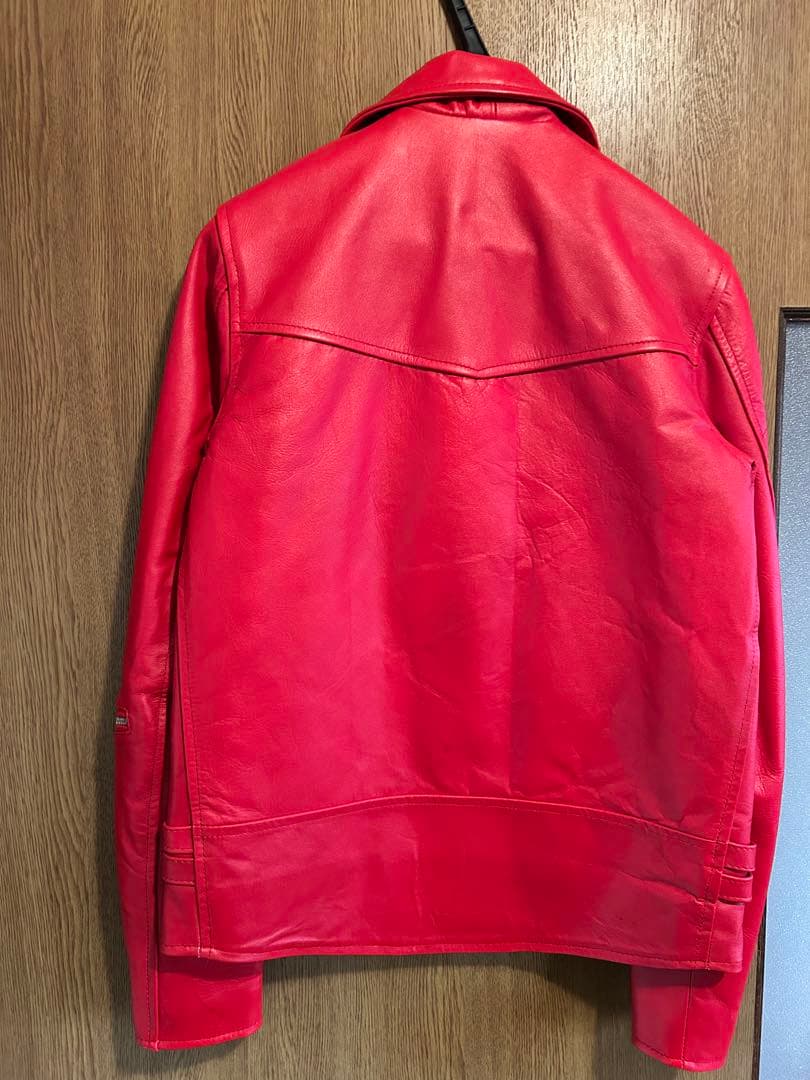 V*G様 【美品】希少 Sサイズ HORN WORKS ダブルライダース キルテ