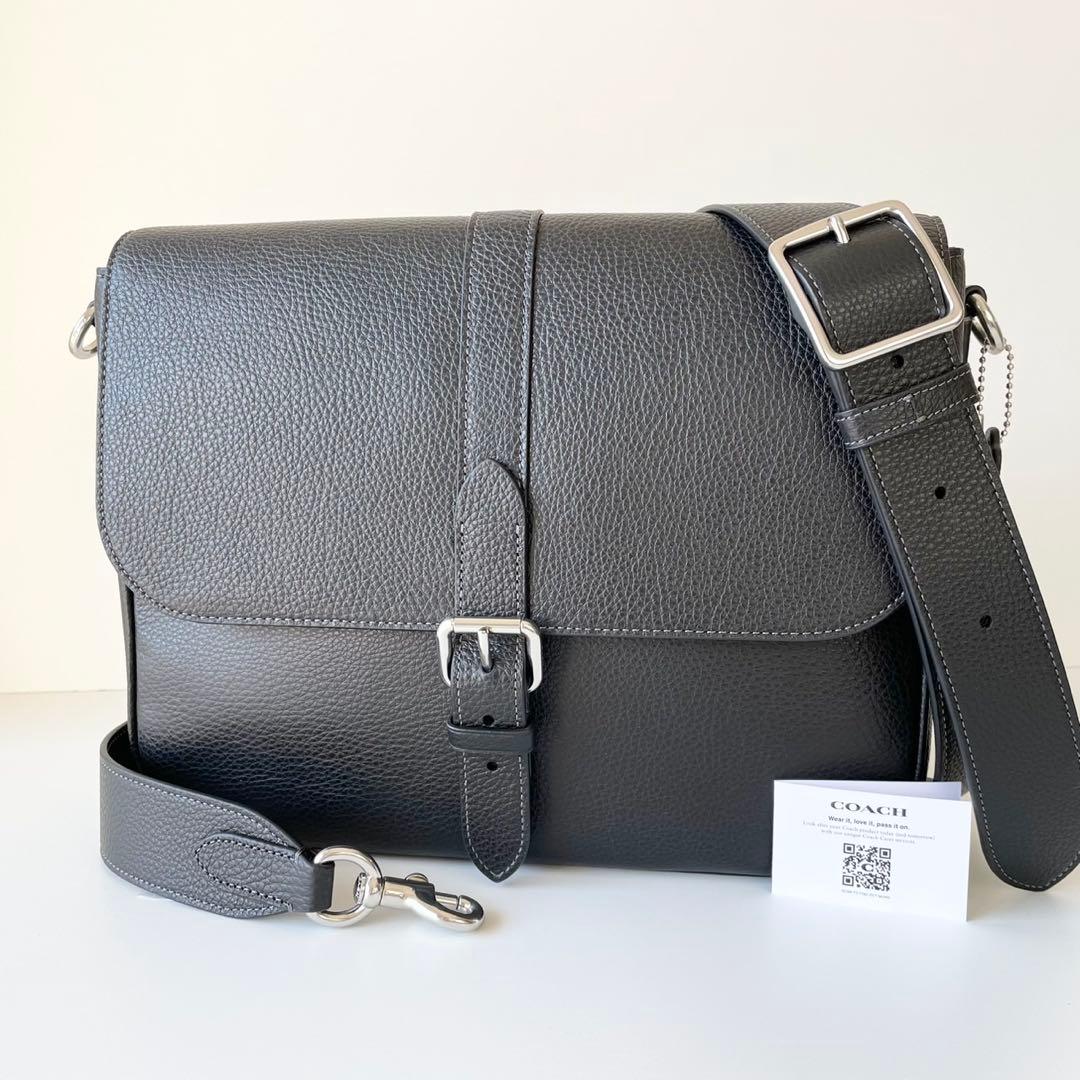 【新品】COACH メンズ ワーナー メッセンジャー バッグ ショルダー
