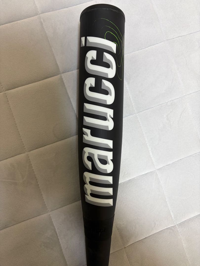 ★★（美品）ワニクラッシャー少年用軟式バット 黒/緑★★