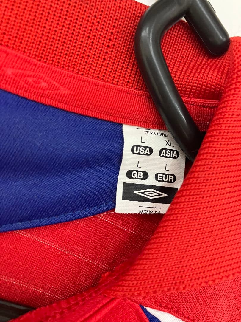 06-07 オリンピック・リヨン　ジュニーニョ　アンブロオフィシャルユニフォーム