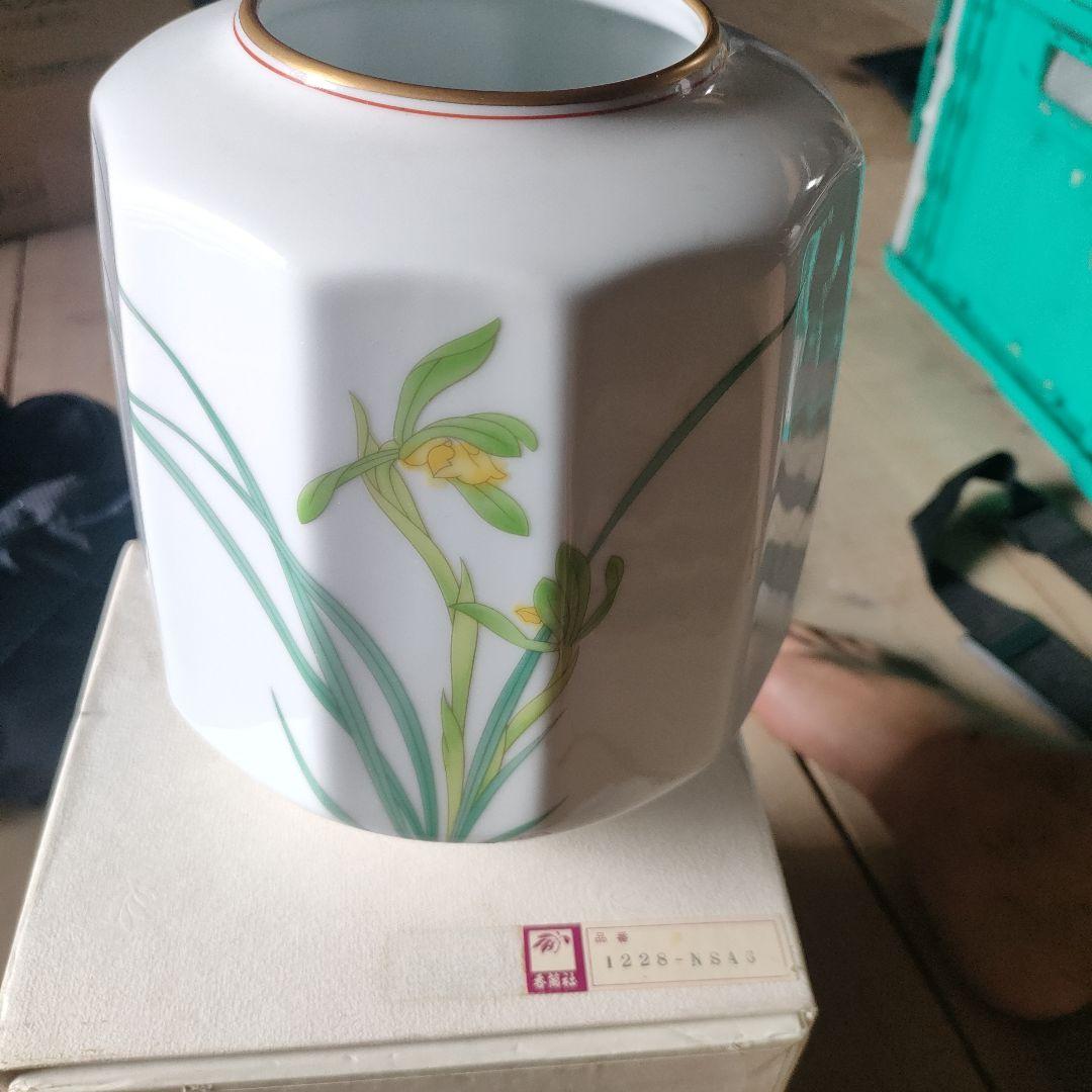 香蘭社 六角形花瓶（品番1226-NSA3）