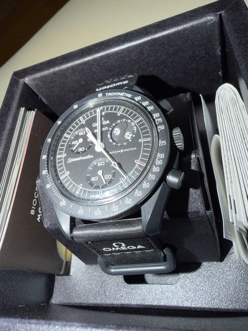 【ほぼ未使用】MISSION TO THE MOONPHASE × OMEGA