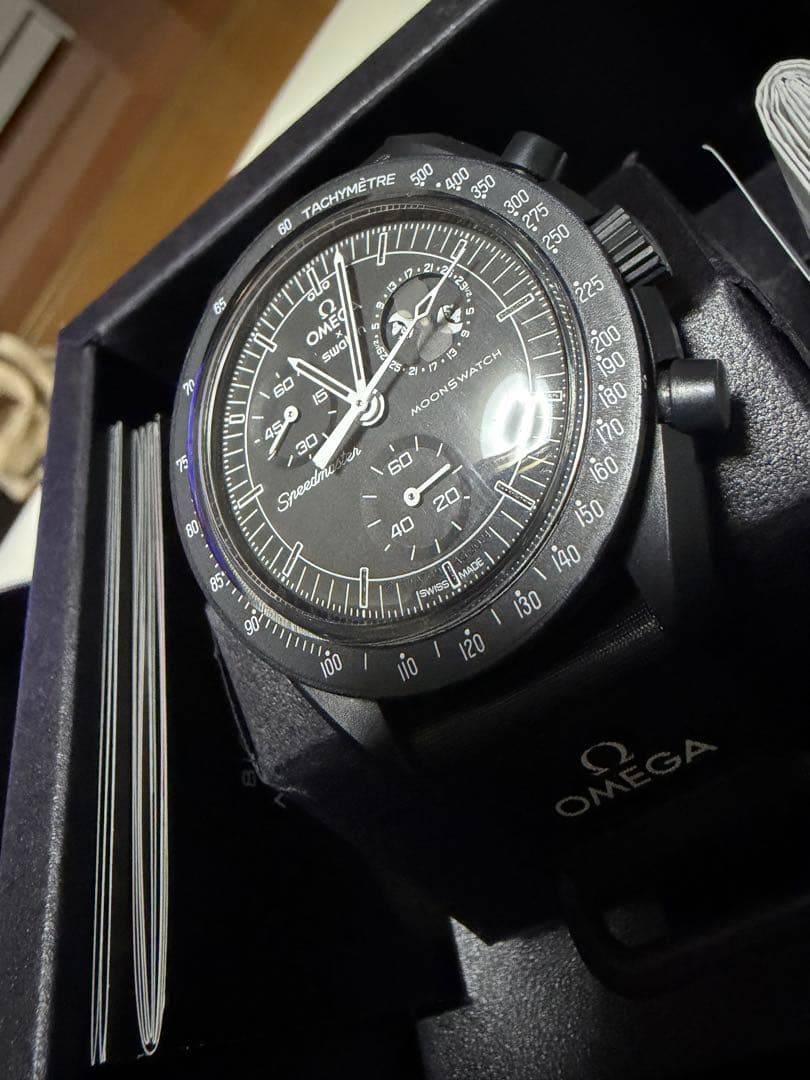 【ほぼ未使用】MISSION TO THE MOONPHASE × OMEGA