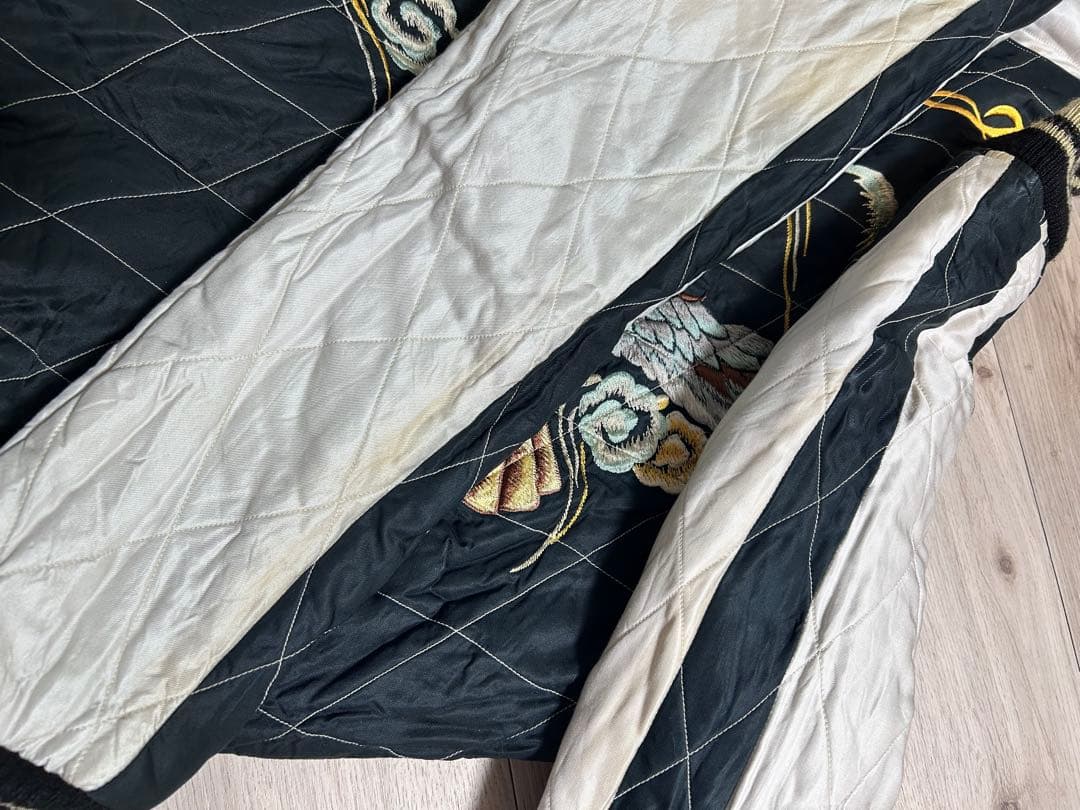 別珍 テーラー スカジャン 東洋 虎