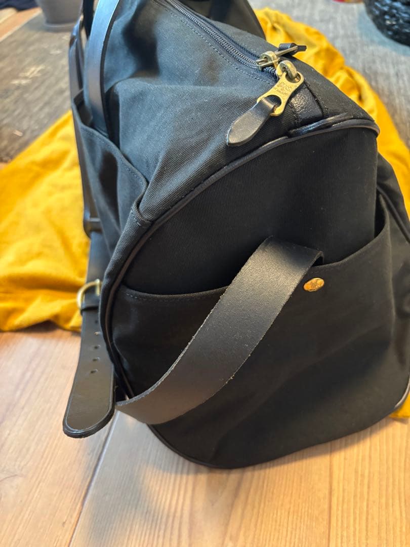 イルビゾンテ⭐︎ブラックキャンバス ボストンバッグ