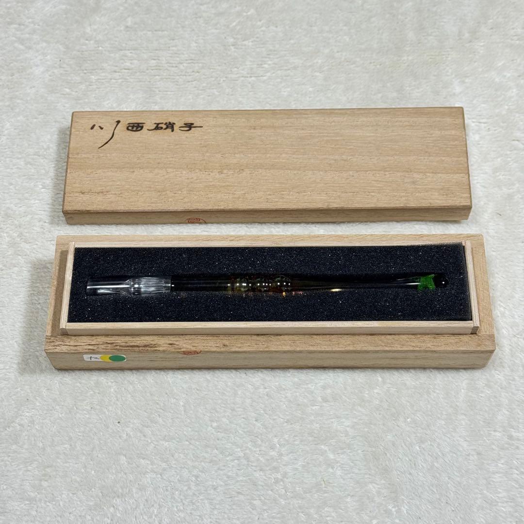 【未使用】川西硝子 ガラスペン 十二 グラデーション 希少品