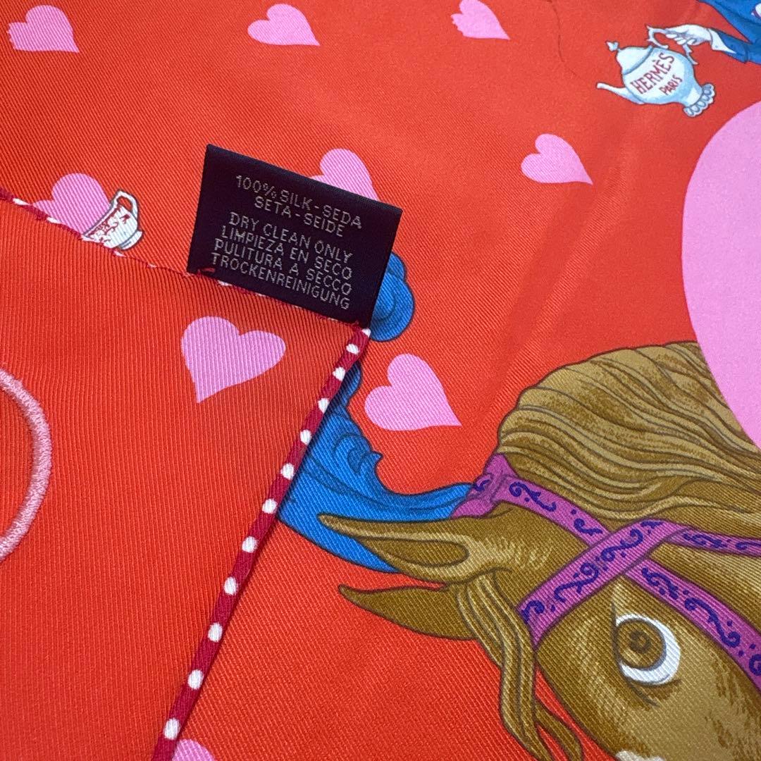 本日限定　新品　格安　エルメス　カレ70 ティータイム　77,000円　スカーフ