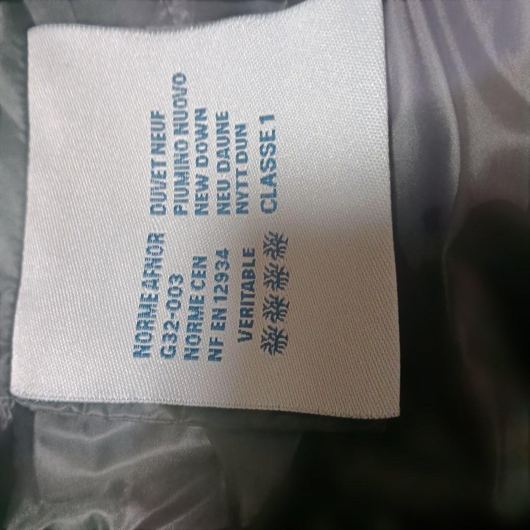 Moncler HERMINEダークグリーンダウンロングコートエルミンヌサイズ0