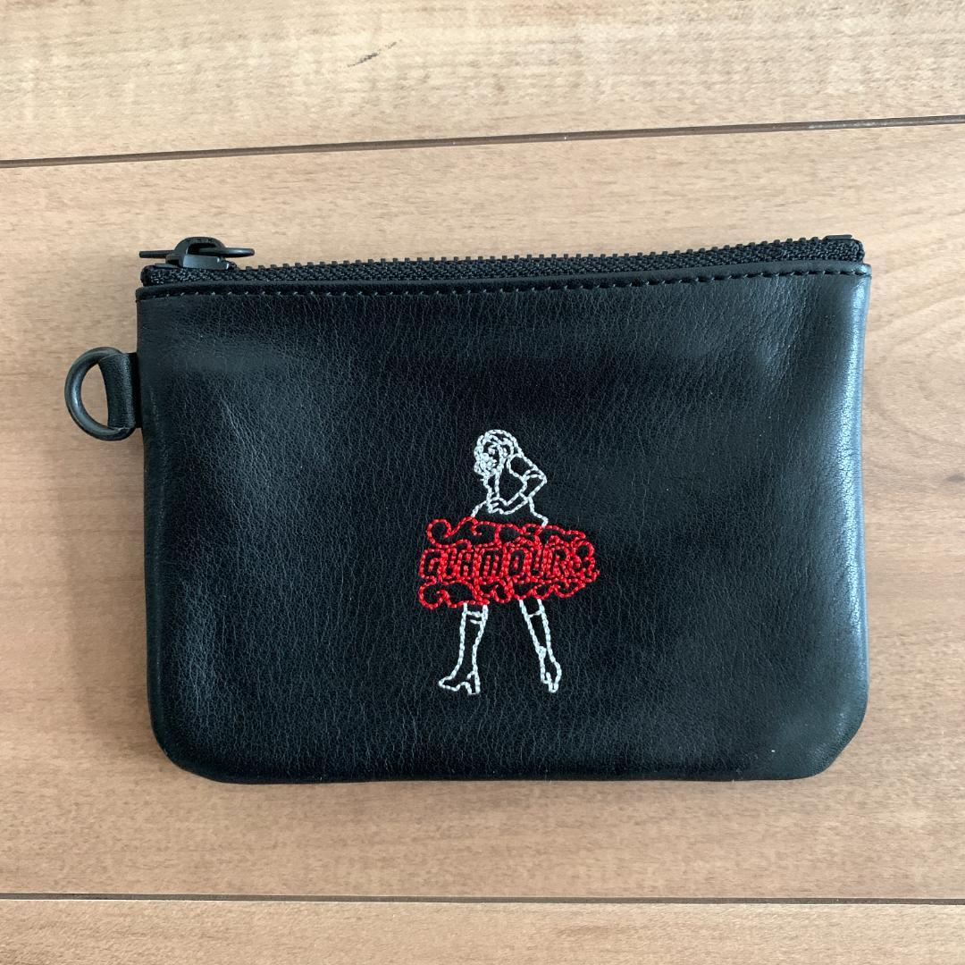 HYSTERIC GLAMOUR VIXEN LINE刺繍 レザーウォレット