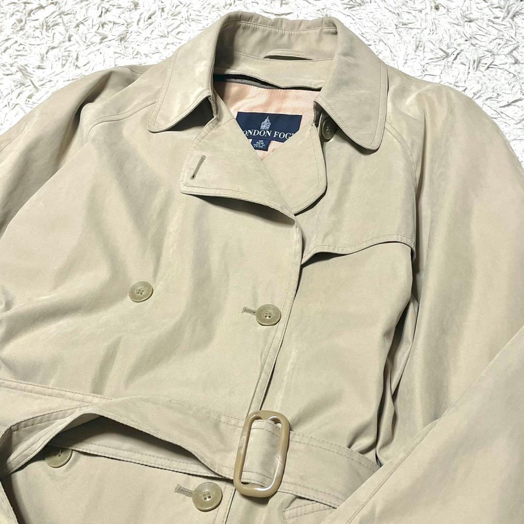【大きいサイズ】LONDON FOG トレンチコート ベージュ 4XL相当