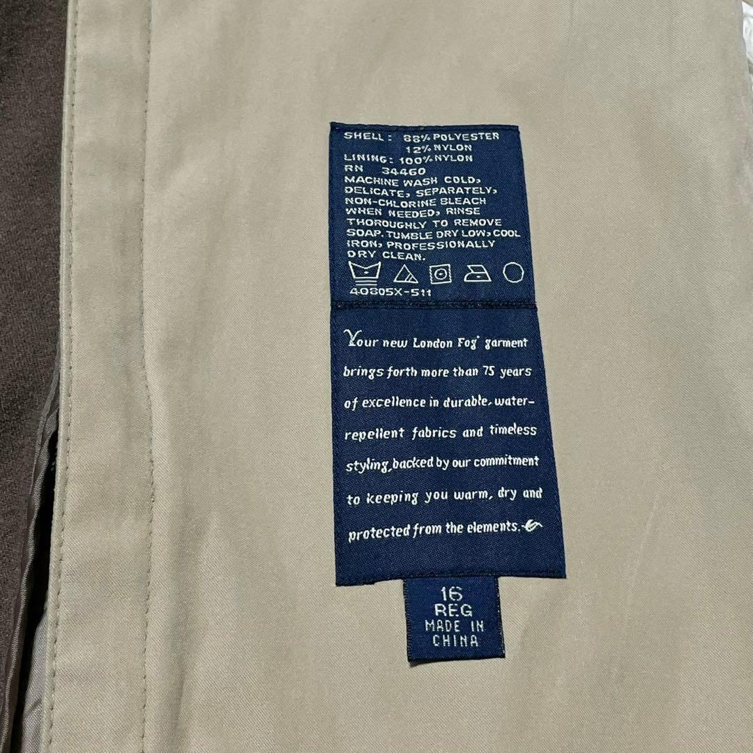 【大きいサイズ】LONDON FOG トレンチコート ベージュ 4XL相当