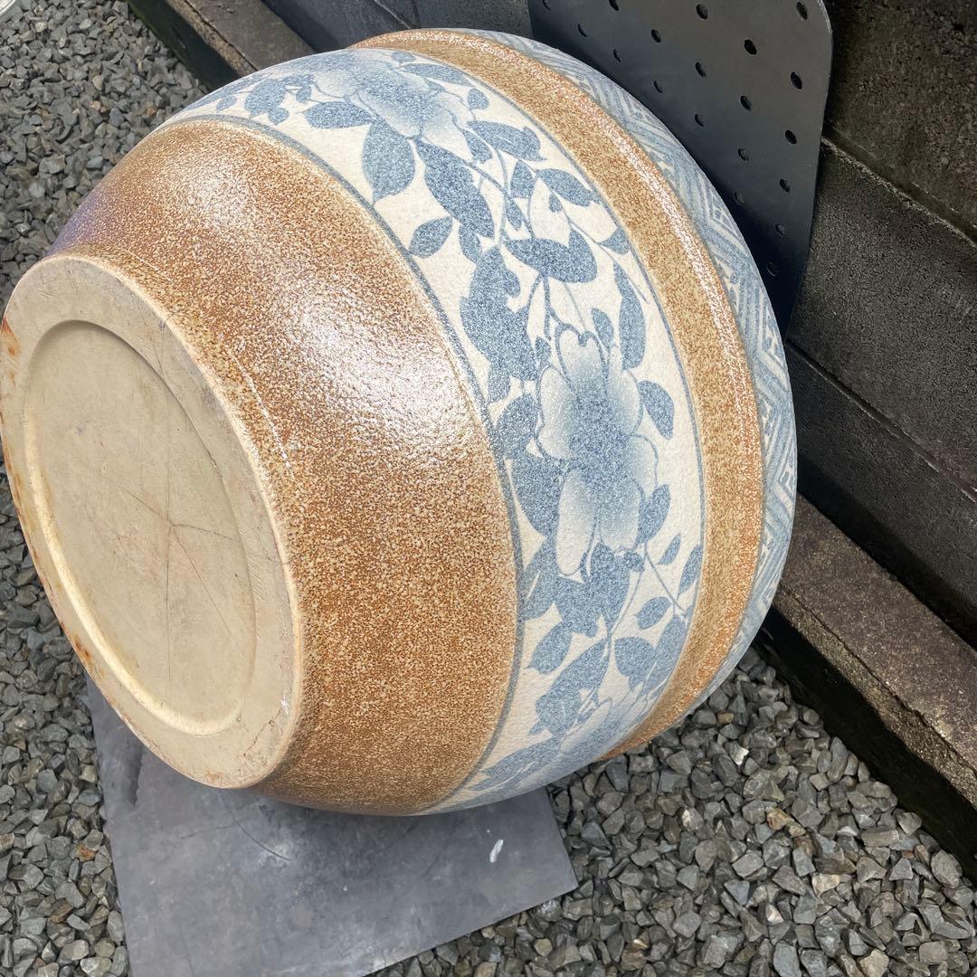 睡蓮鉢　金魚鉢　メダカ鉢　水鉢　21号63cm 大型