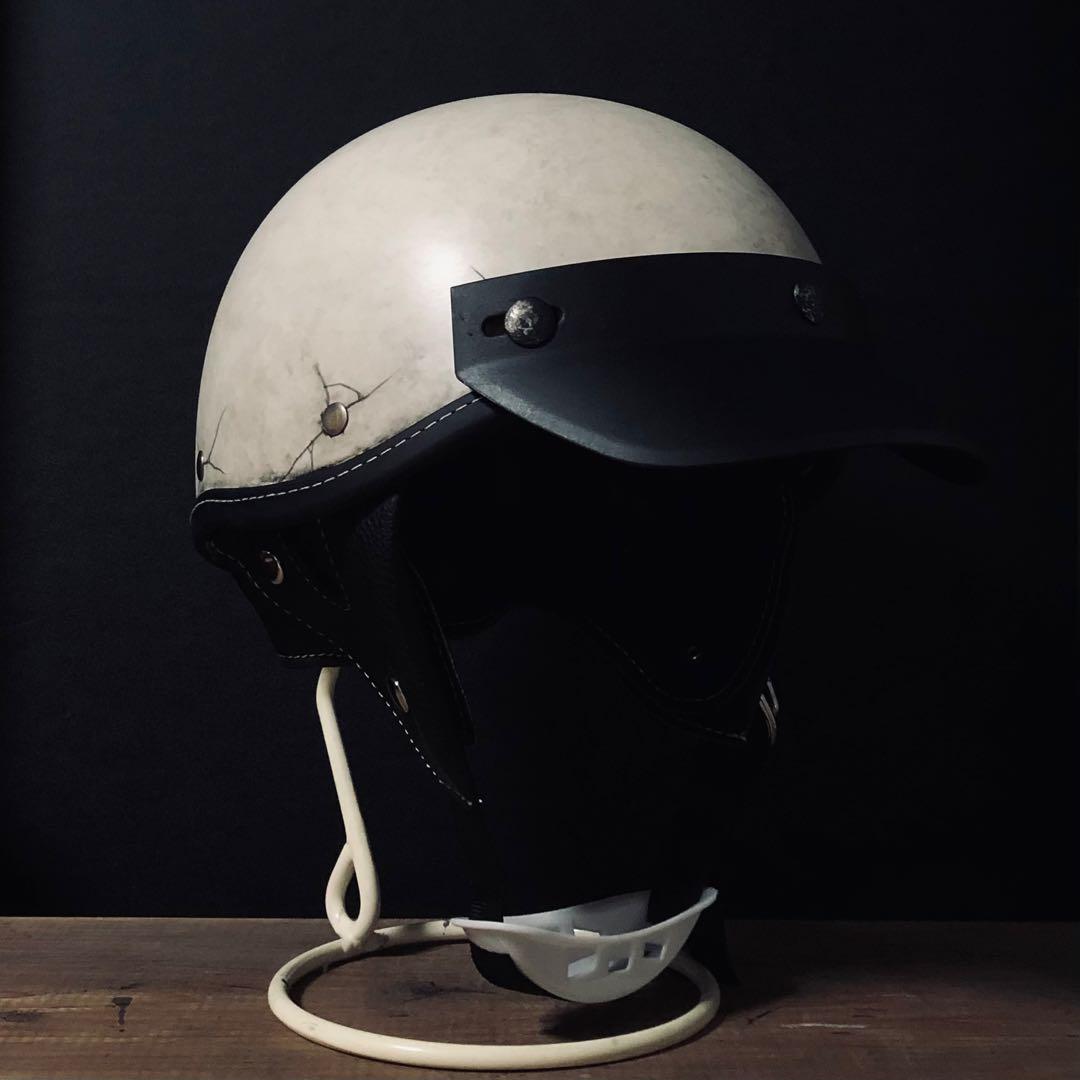 アイアンクロス エイジング カスタム｜ショーティー ポリスヘルメット 小帽体