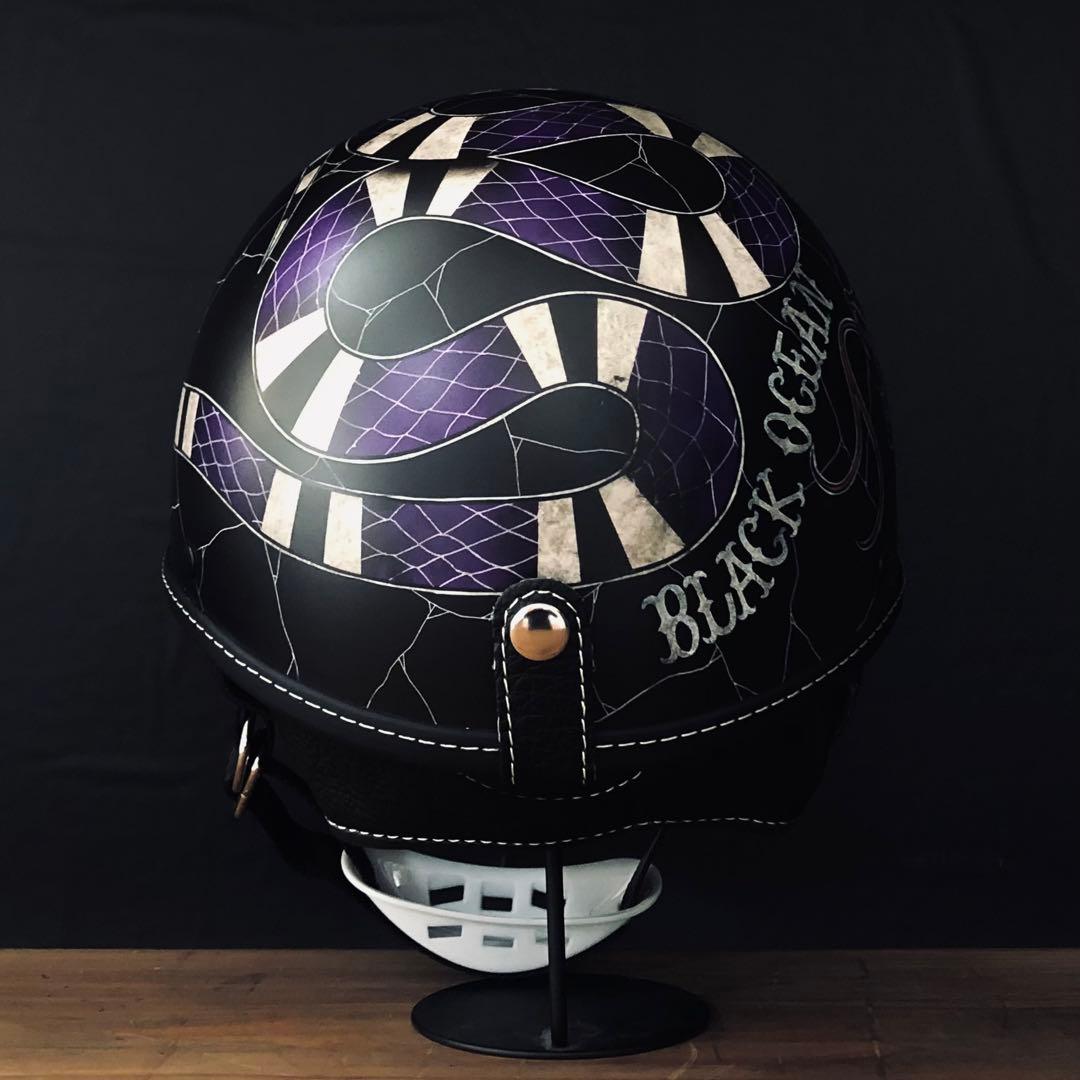 アイアンクロス エイジング カスタム｜ショーティー ポリスヘルメット 小帽体