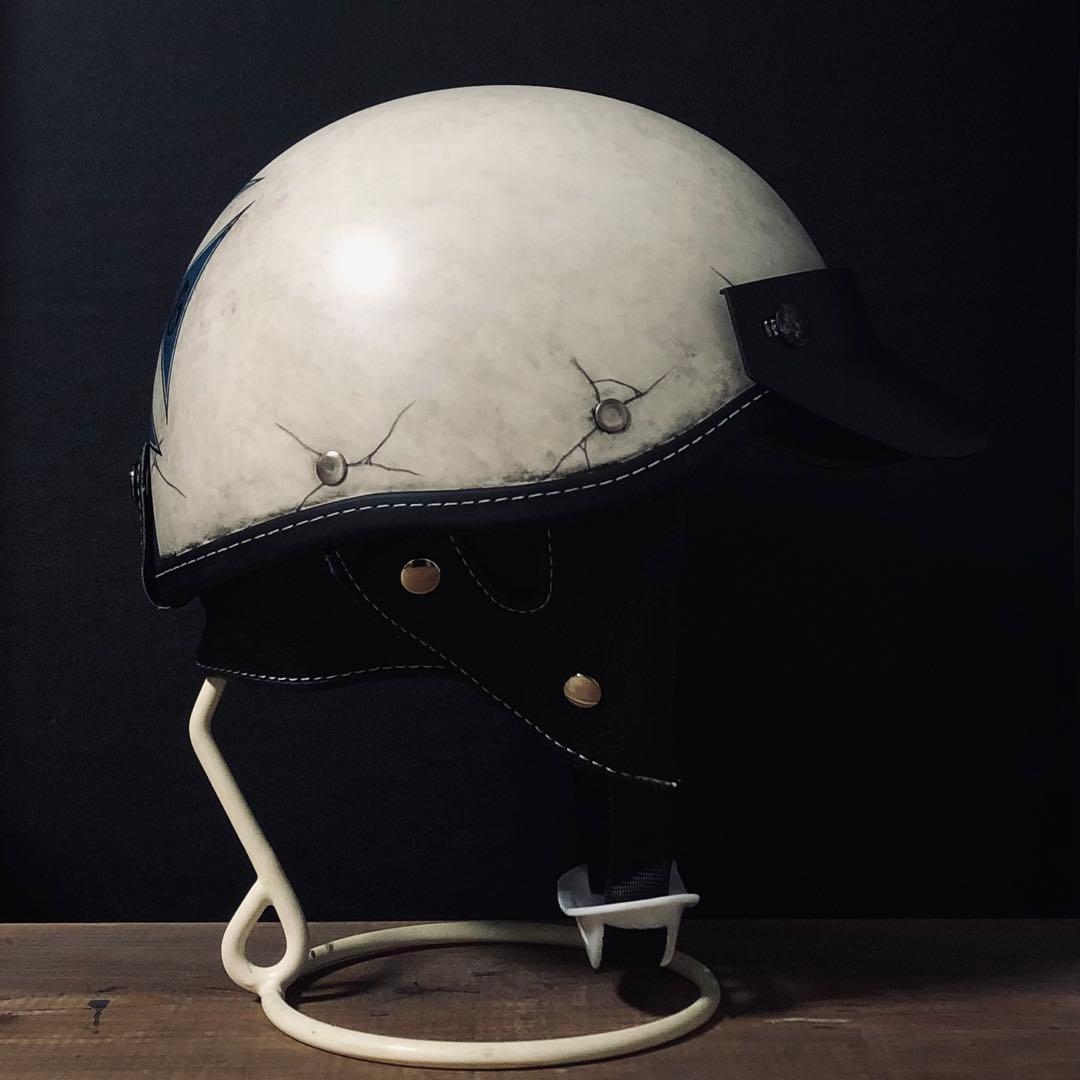 アイアンクロス エイジング カスタム｜ショーティー ポリスヘルメット 小帽体