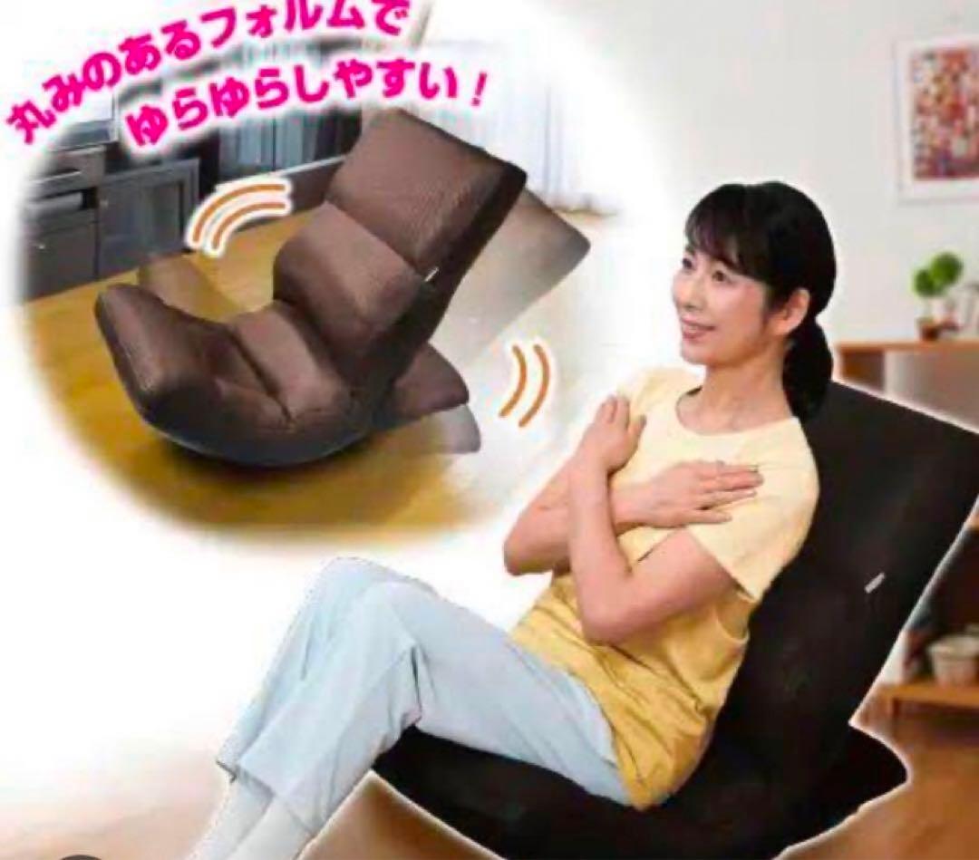 ミズノ　腹筋座椅子　じつは！ゆれる腹筋くん　ブラウン