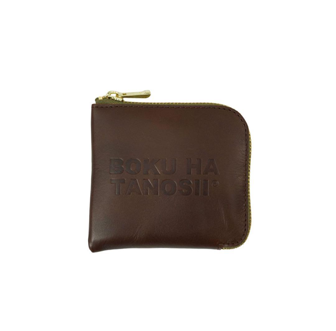 【BOKU HA TANOSII】レザーウォレット