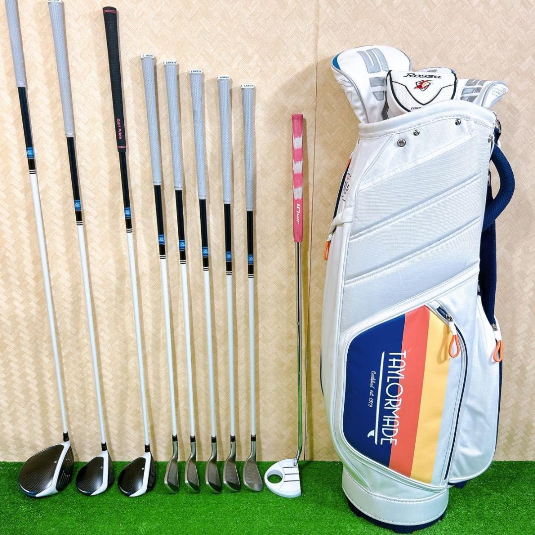 良品 テーラーメイド SiM2 MAXD レディース ゴルフ 9本　セット L