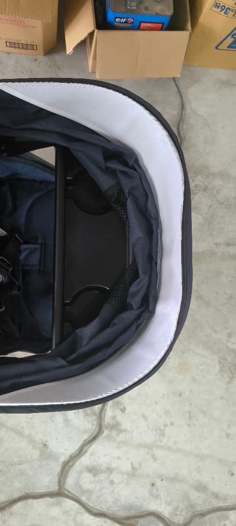 KATOJI　2人でゴー　ベビーカー　レインカバー付き　中古品