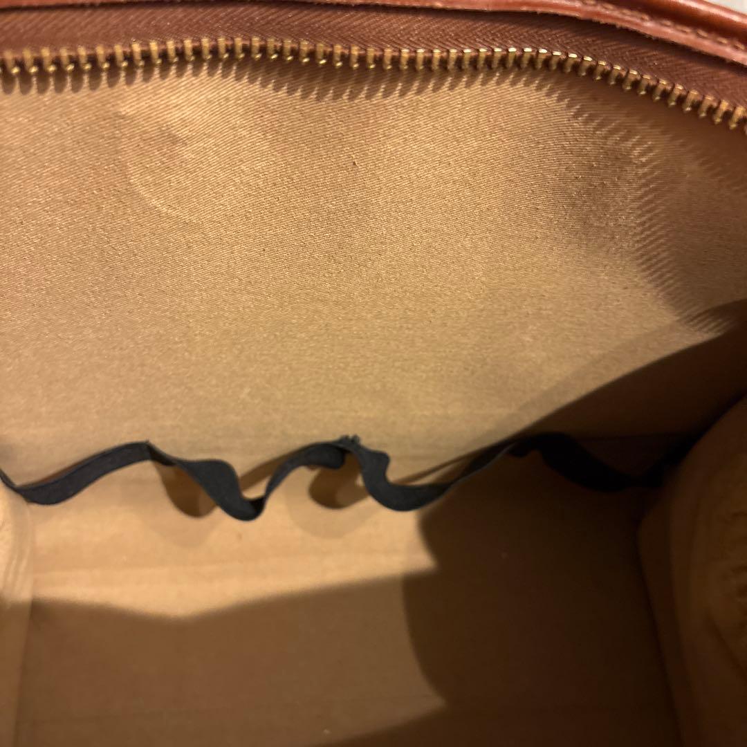 POLO チェック柄 ボストンバッグ