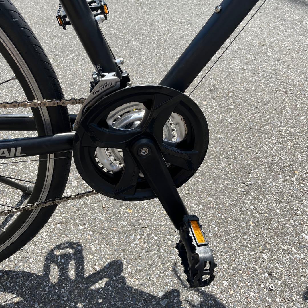 KhodaaBloomm RAIL ST 24段変速 クロスバイク（ブラック）