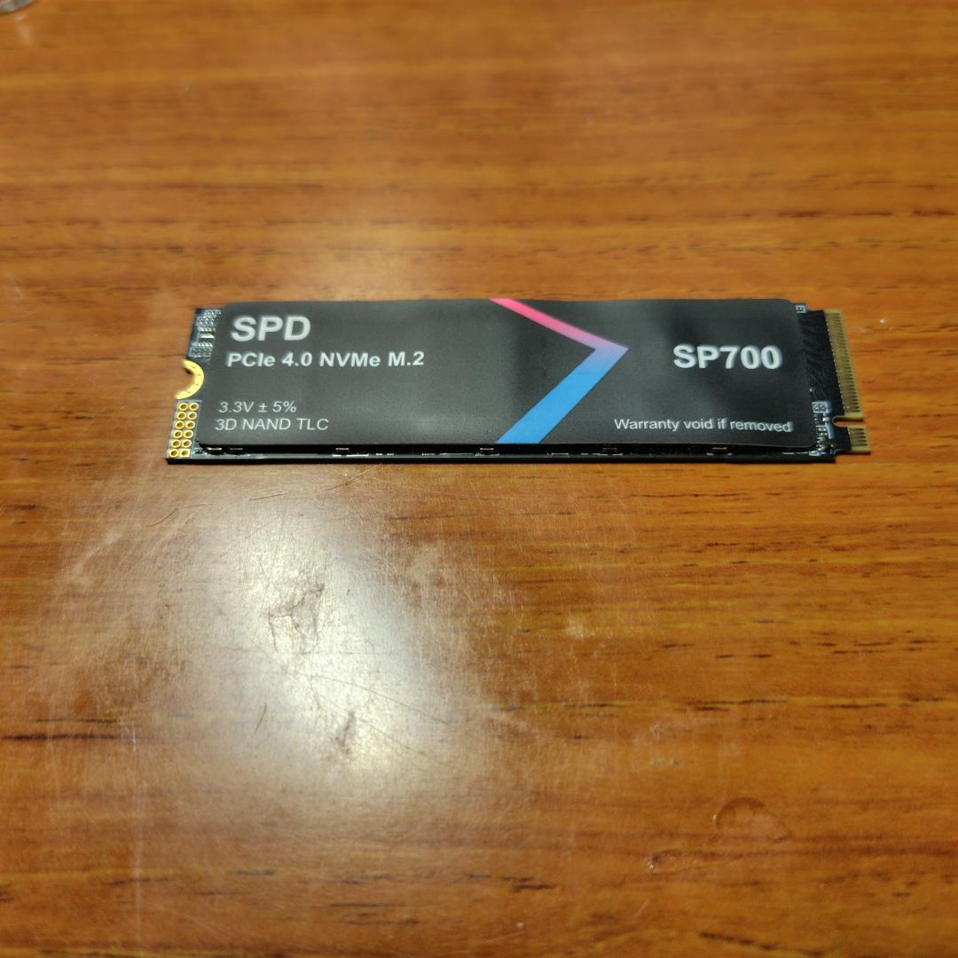 内蔵型SSD SPD SP700-2TNGH(2TB NVMe M.2 SSD)