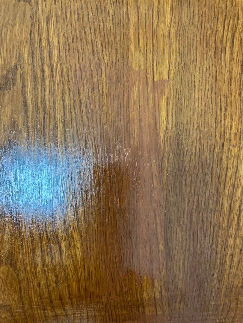 値下げ可○木製 ダークブラウン こたつテーブル 彫刻入り