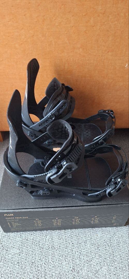 FLUX DS ブラック スノーボード ビンディング