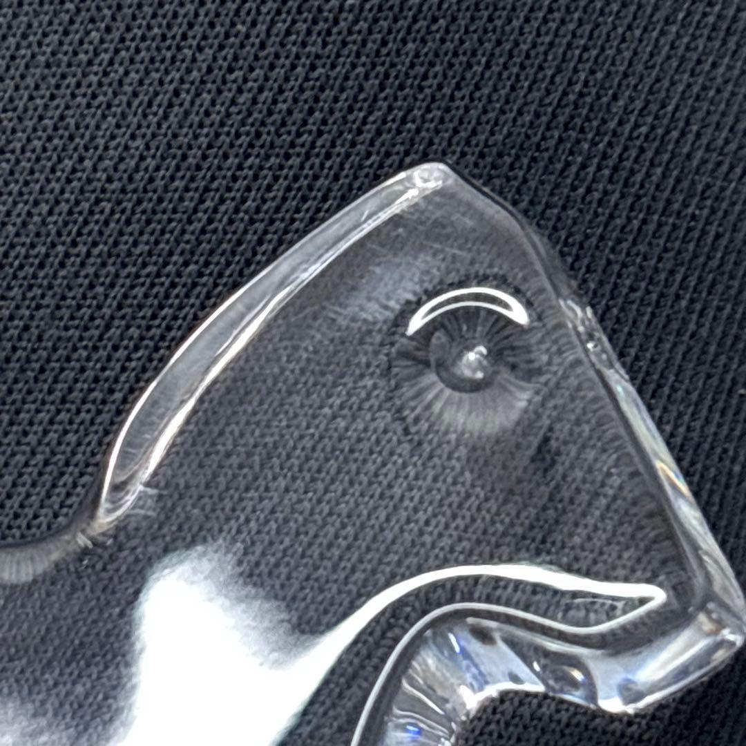 バカラ クリスタル ロッキングホース 置物 午年 丙午