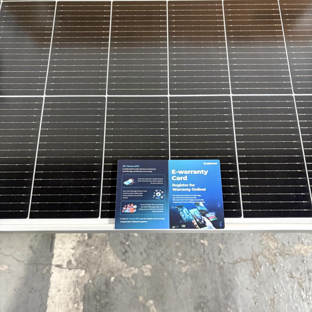 Renogy 200W 24V ソーラーパネル N型電池25%高効率 16BB