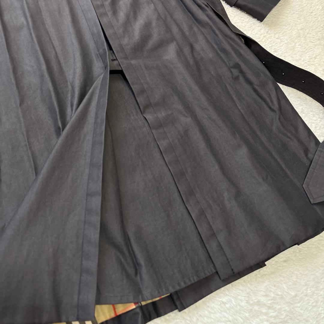 未使用級！バーバリーズ トレンチコート 【希少色】メンズ　ノバチェック(L)