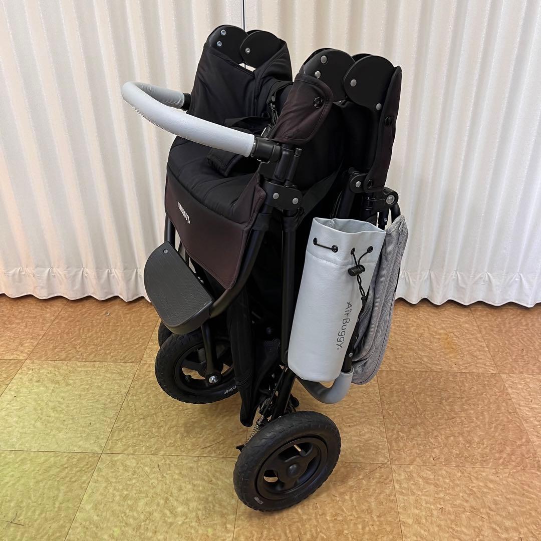 除菌洗浄済　エアバギーココ　プレミア　ミックスツイード　AirBuggy
