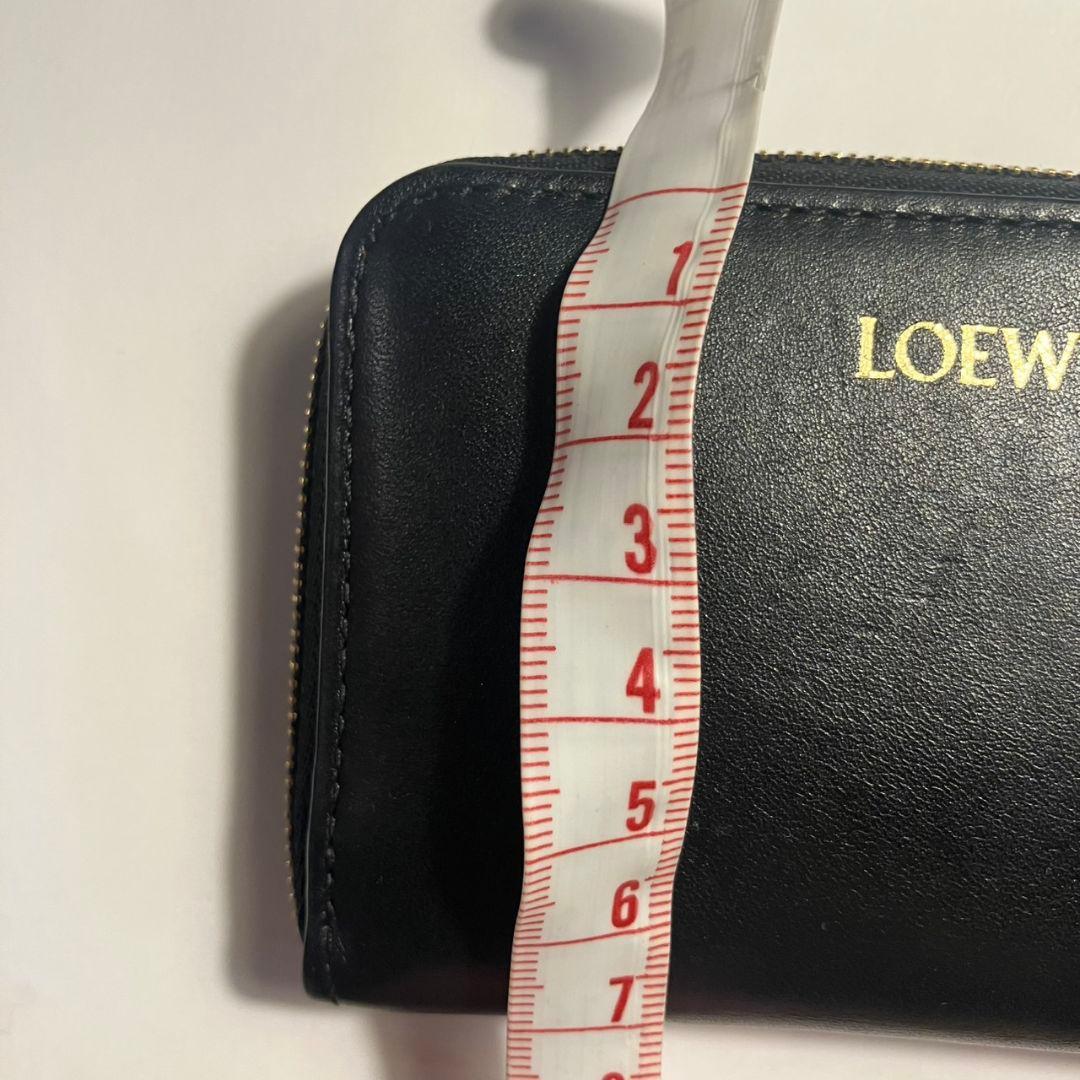 現行【極美品】LOEWE ノット コンパクト ジップアラウンド ウォレット