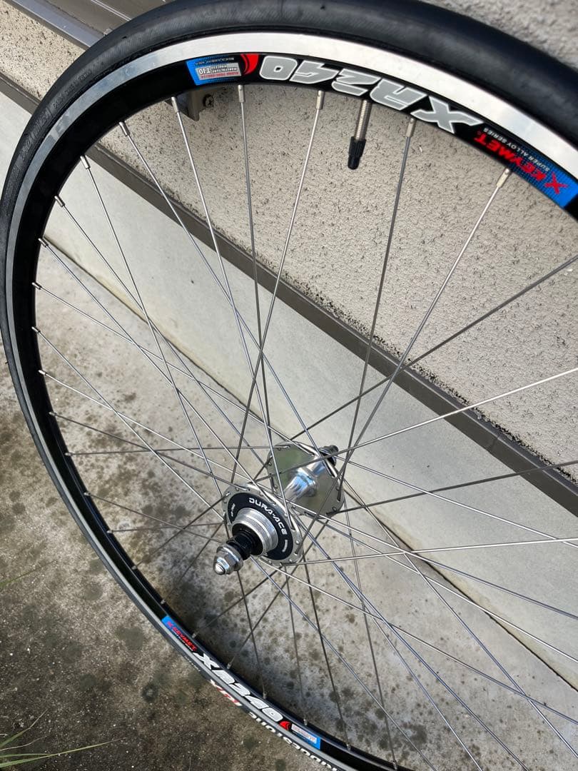 NJS競輪ピストクリンチャーホイールデュラエース 7600スズエプロマックス