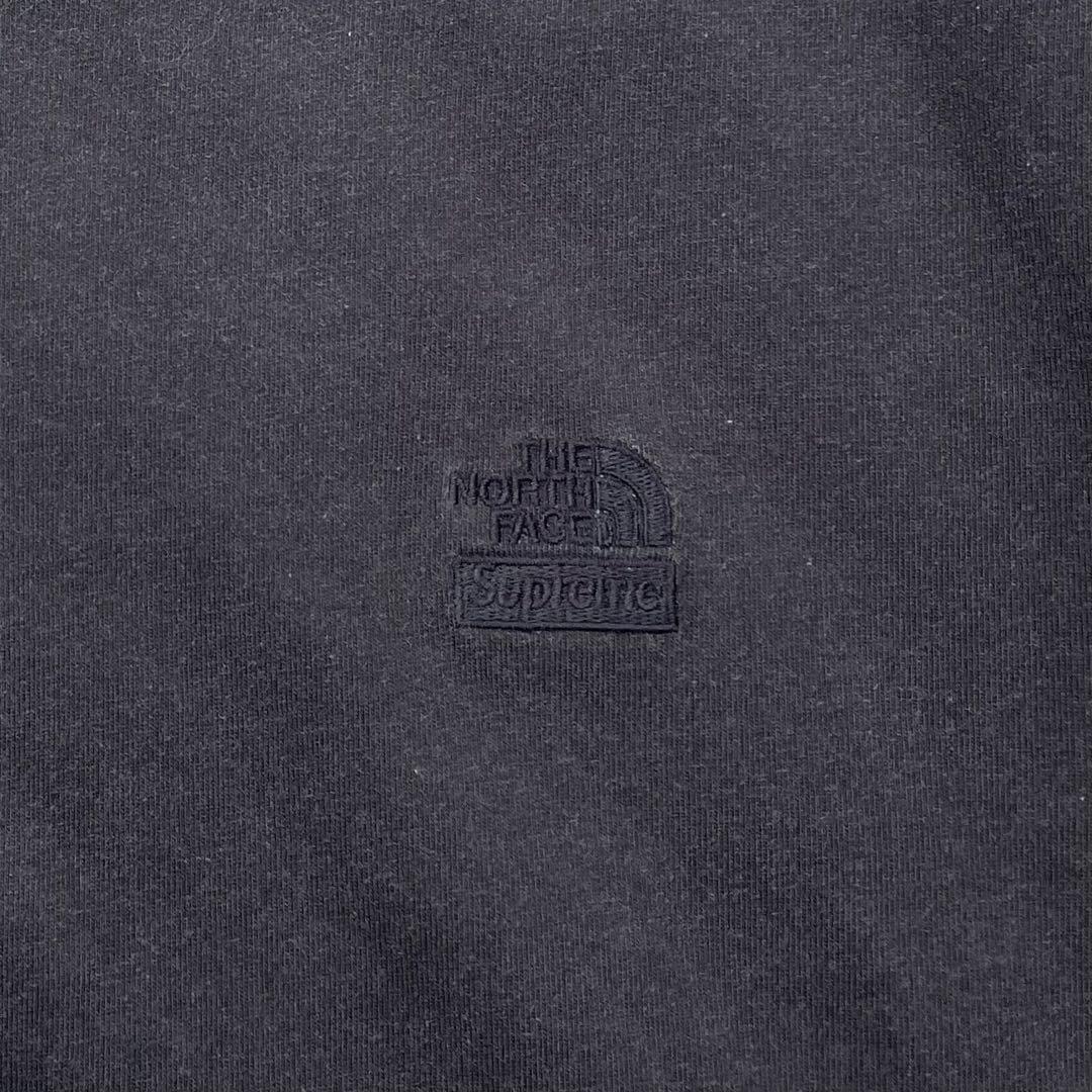 THE NORTH FACE Supreme コラボ ロンT ダークグレー M