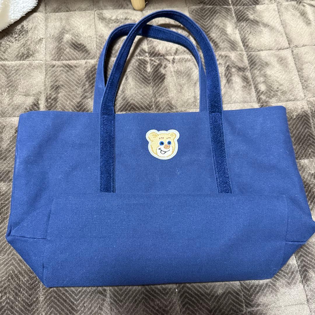 FEIER オールドテディガール ワッペントートバッグ　大サイズ