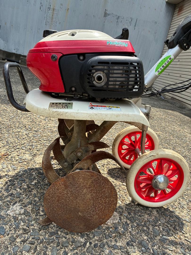 耕運機　ホンダHoliday FH220 移動輪付き、