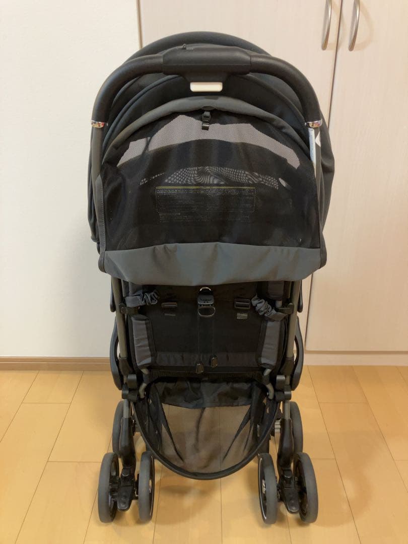 Aprica アップリカ ベビーカー クルリー 軽量 A型 グレー美品