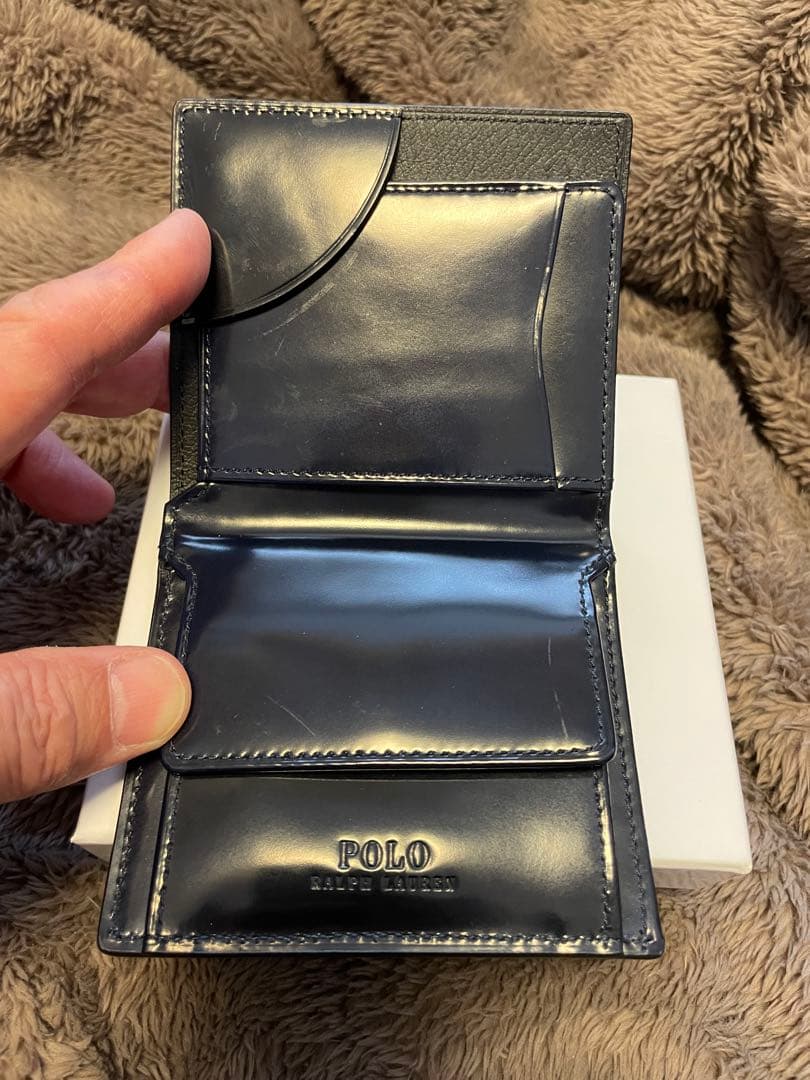 Polo Ralph Lauren 黒 二つ折り財布
