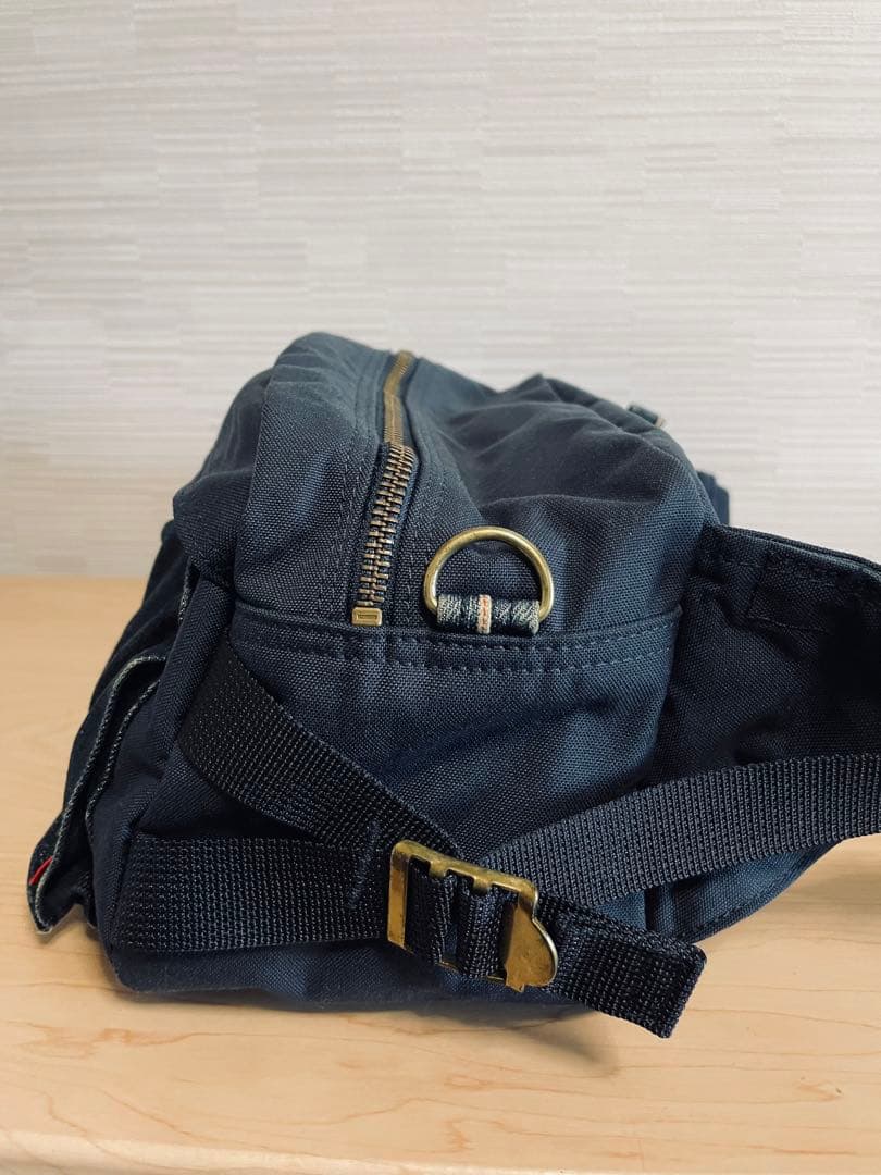 ポーター リーバイス コーデュラ ボディバッグ ウェストバッグ デニム コラボ