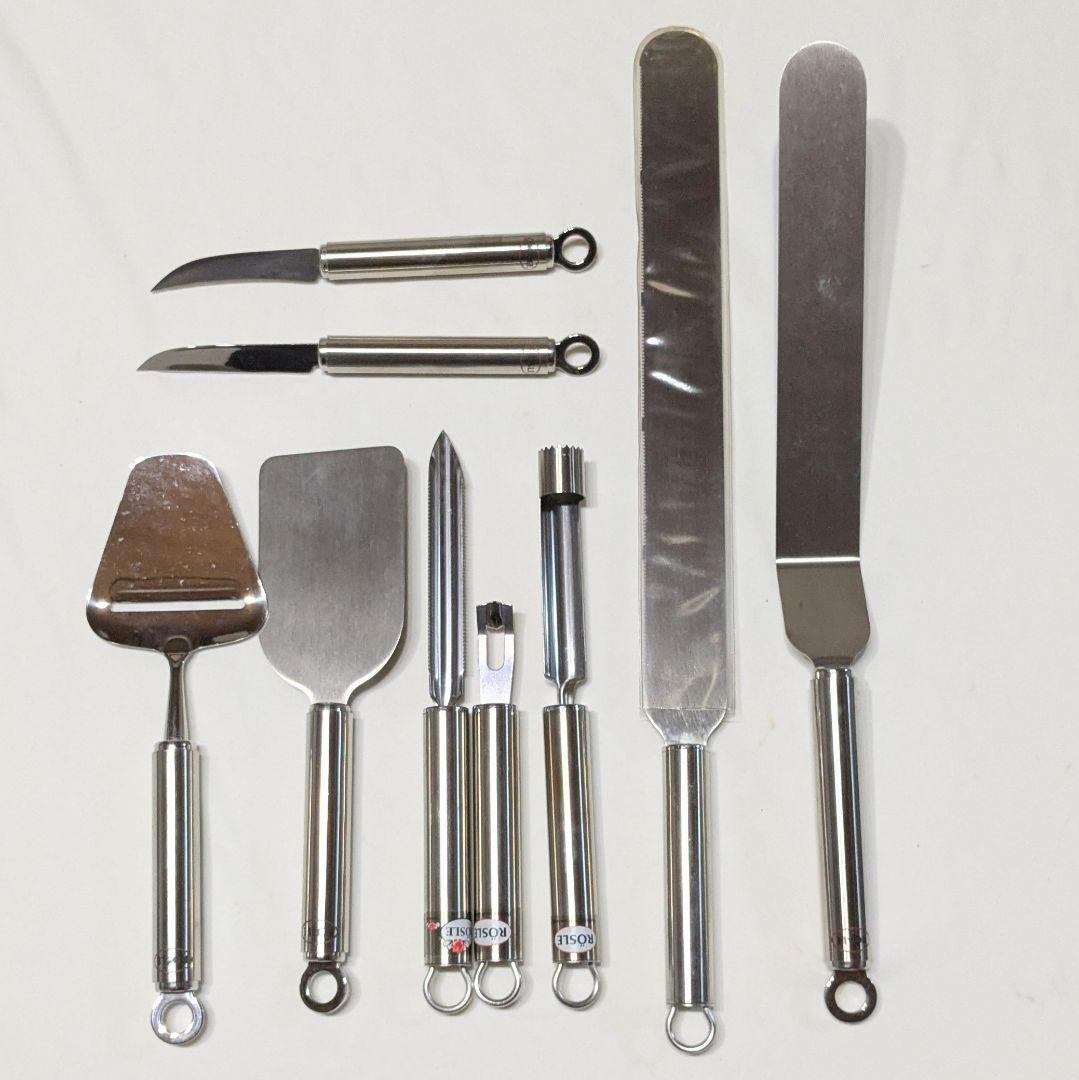 ROSLE レズレー 調理器具 スパチュラ パレットナイフ など 9点